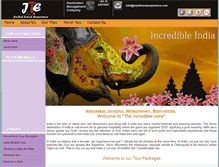 Tablet Screenshot of joyfultravelexperience.com